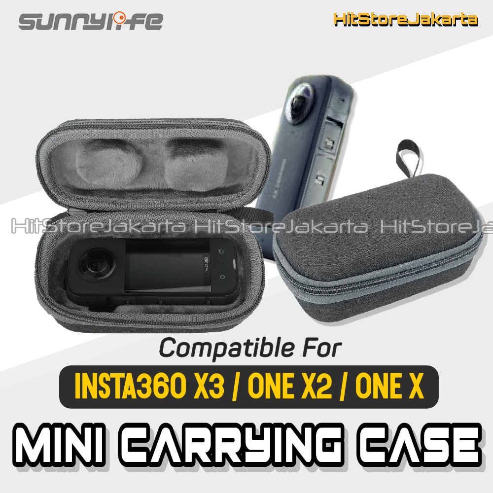 PROMO Sunnylife Mini Bag For Insta360 X3 Tas Insta360 One X2 Mini Case Insta360 One X no