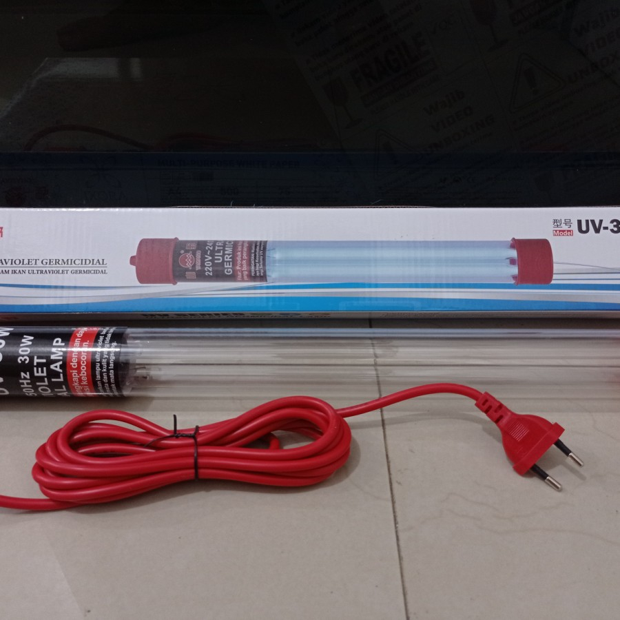 Lampu UV Celup Aquarium Kolam Yamano UV 20/30/40 Watt UV Kolam Koi - 30 WATT