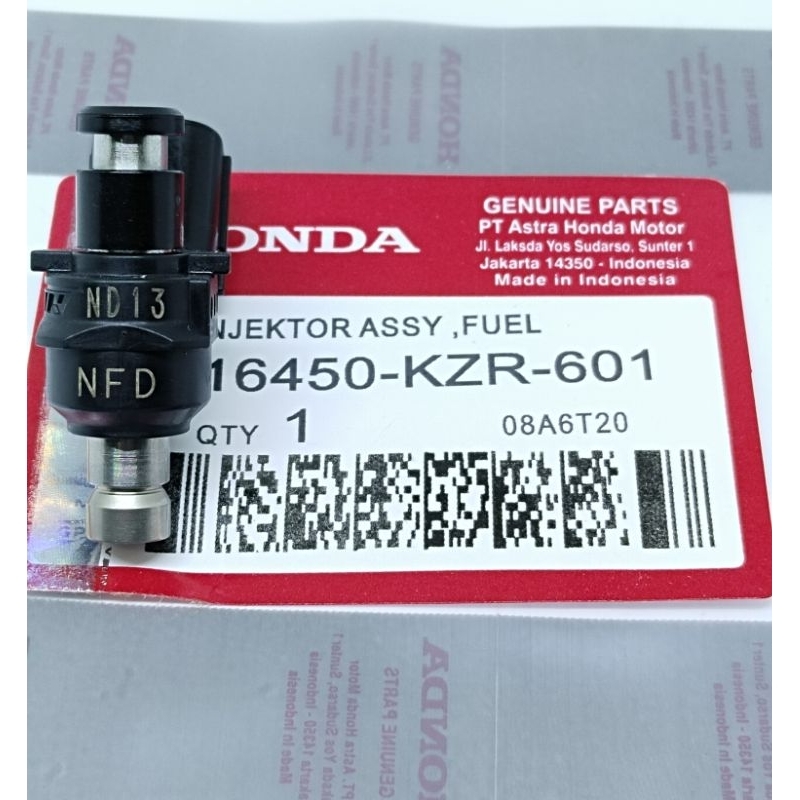 Injektor KZR Hole 6 Ori lokal Vario 125 fi (OLD) Vario 125 esp (LED)