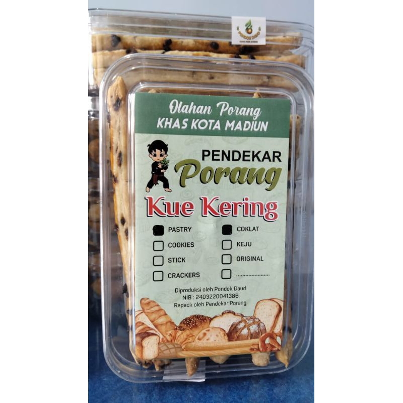 

PASRTY STCK COKLAT / KUE KERING / OLAHAN PORANG