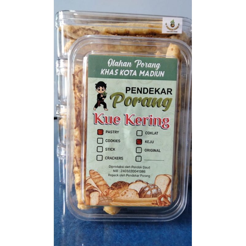 PASTRY STICK KEJU / KUE KERING / OLAHAN PORANG