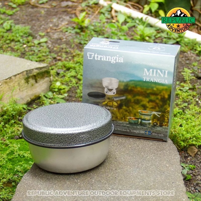 COOKING SET MINI TRANGIA NESTING MINI TRANGIA / CAMP COOKER P-01 DH SET ALAT MASAK