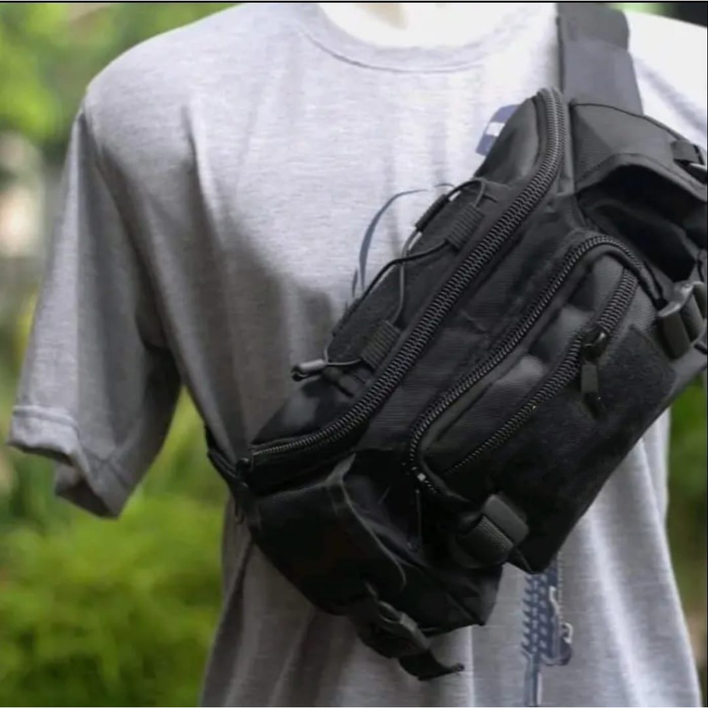 New // Tas Waistbag Army Tectical Tas Dada Pria Model Terbaru Tas Dada Pria Bombag Moder Terbaru