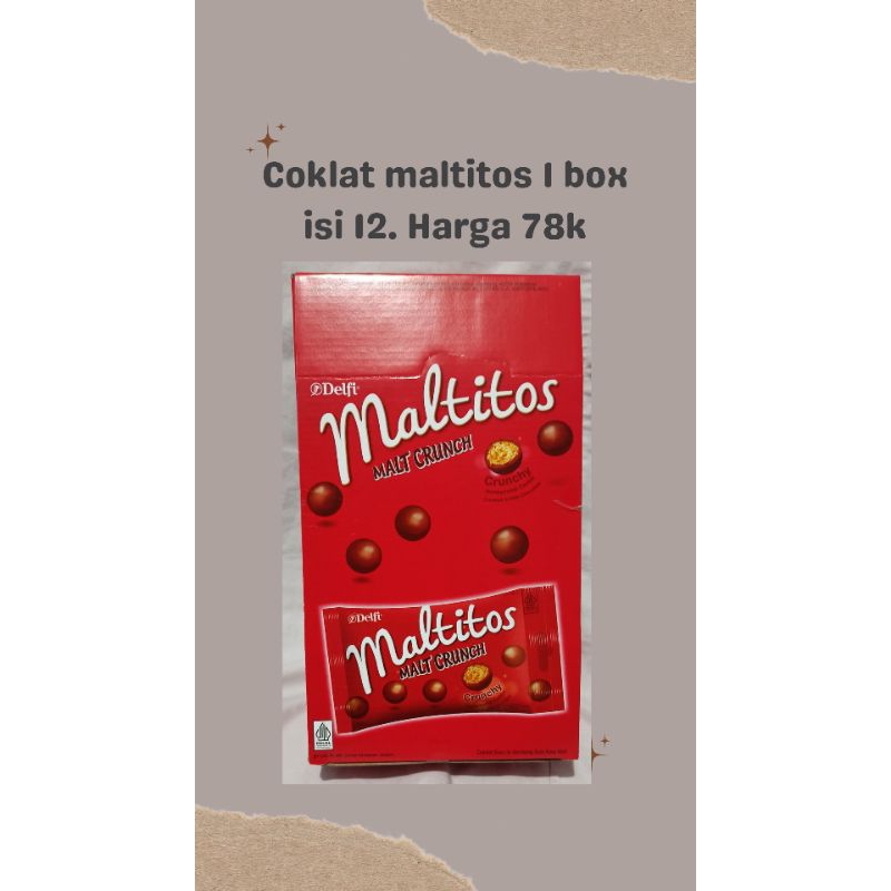 

Coklat Delfi Maltitos