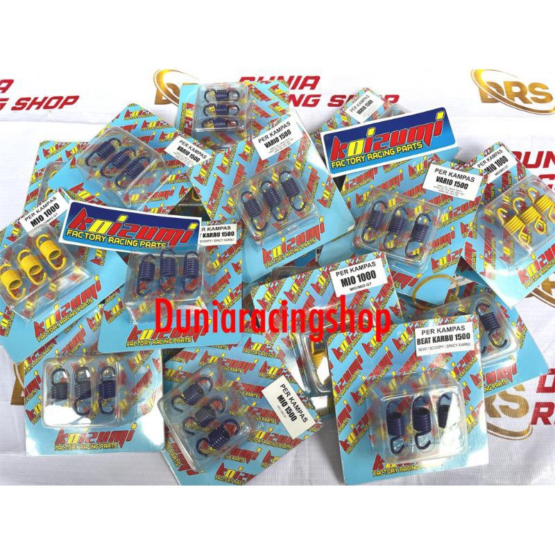 KOIZUMI Per Kampas Ganda Beat Mio Vario Scoopy Spacy Nouvo PCX ADV Vario 125 Vario 150 160 Nmax Fazzio Lexi Xeon Fino Aerox Mio gear FreeGo Mio M3 Nouvo Mio j Xeon X ride Grand Filano