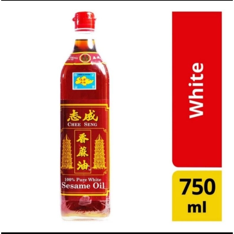 Minyak Wijen Chee Seng 750ml Pagoda sesame oil