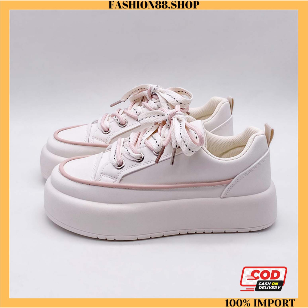 New Model Sepatu Sneakers Wanita Import Premium Quality Model Korea SP 71