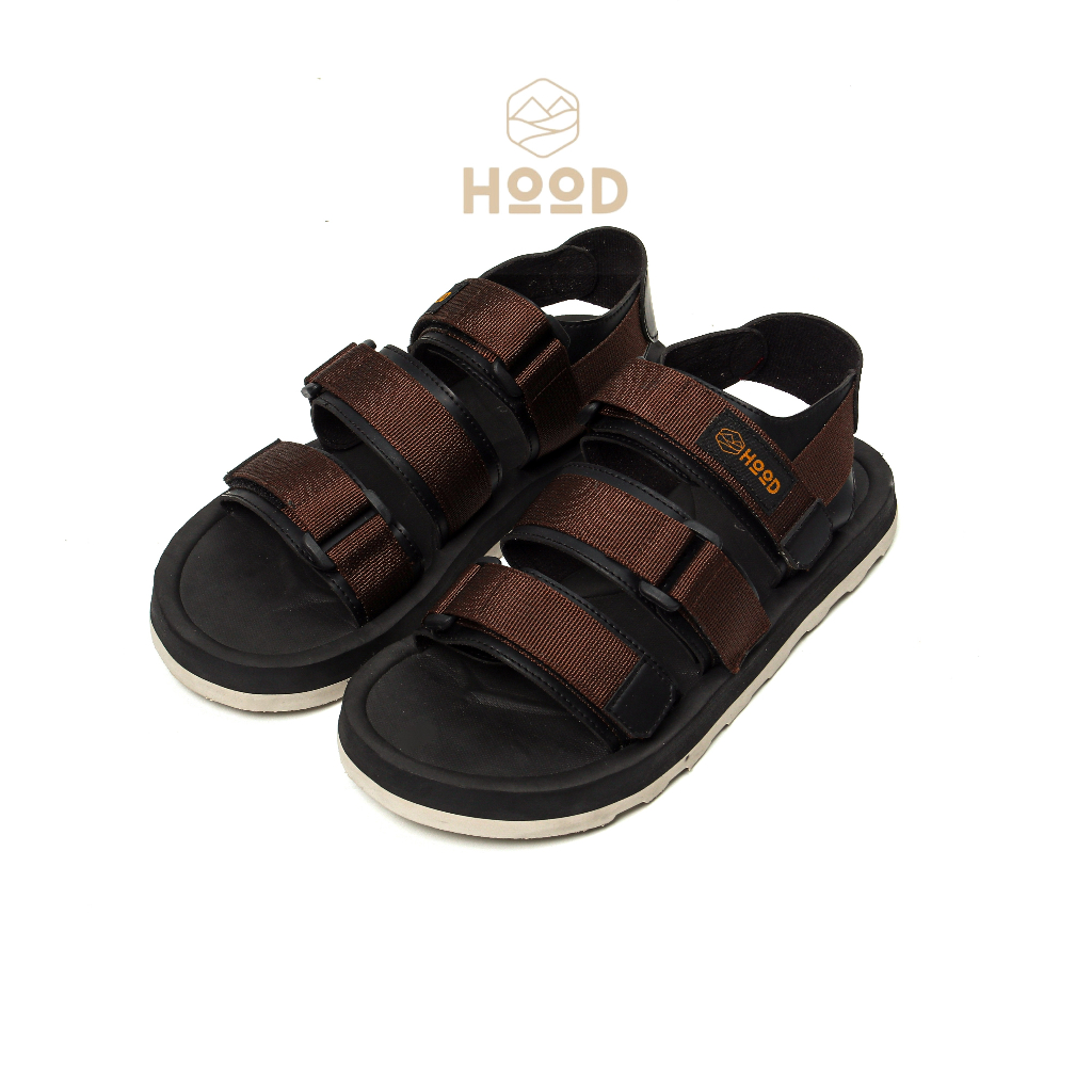 HOOD Footwear Sandal Gunung Dewasa Outdoor Hiking Pria Wanita Coffee Brown