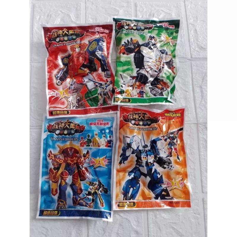 MAINAN ROBOT ROBOTAN MINI PLASTIK -  MAINAN ANAK COWOK