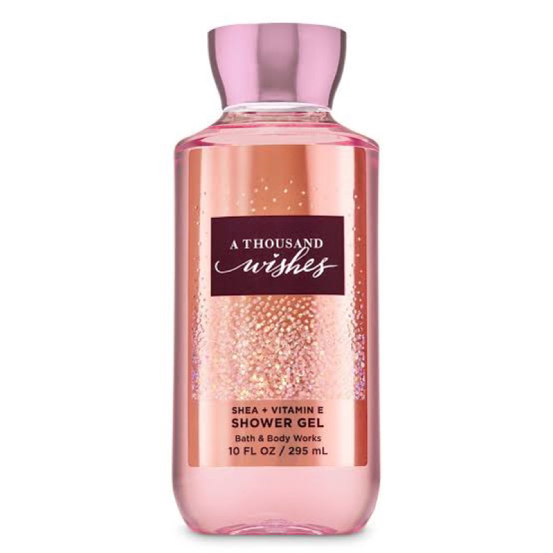 BBW Bath and Body Works / In The Stars / Into The Night / A Thousand Wishes / Straberry Poundacake 295 ml Murah Sale
