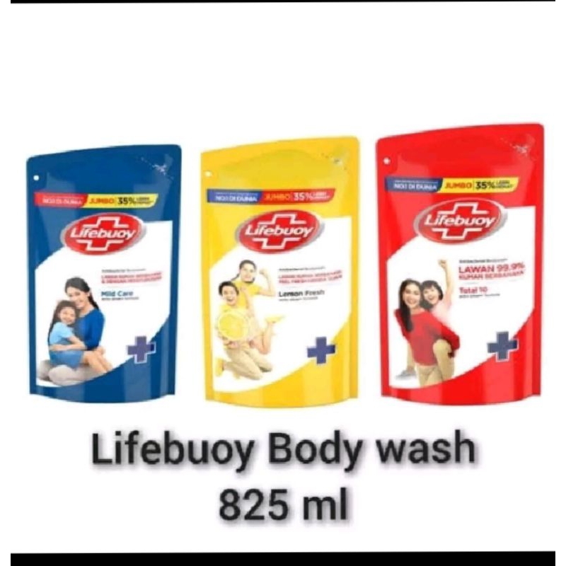 LIFEBUOY cair 825ml