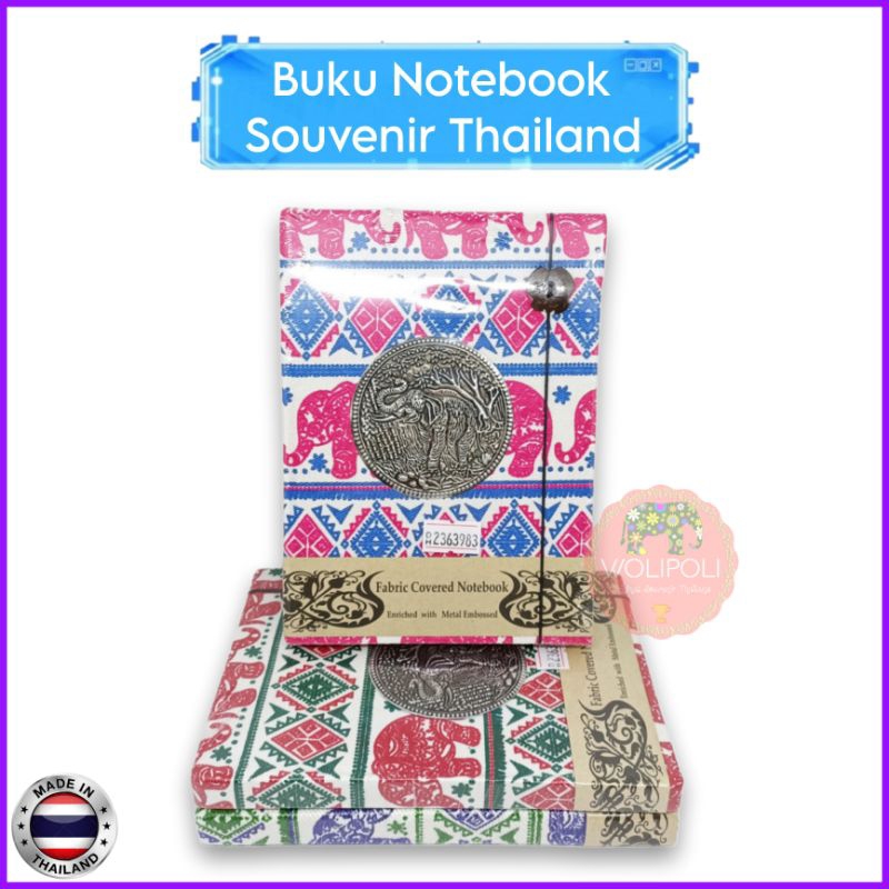 

Buku Notebook Diary Thailand Import Aneka Motif | Souvenir Oleh Oleh Thailand