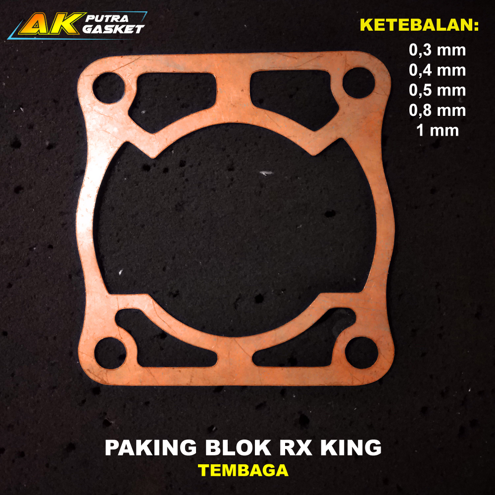 Paking Blok RX KING Tembaga / Perpak Packing Gasket Yamaha RX King