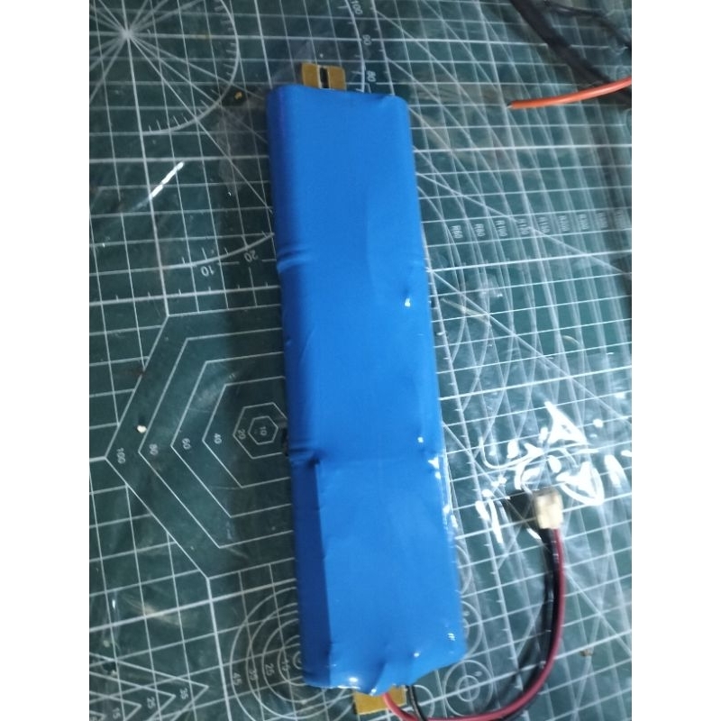 baterai lampu emergency 12volt 6ah include BMS protection