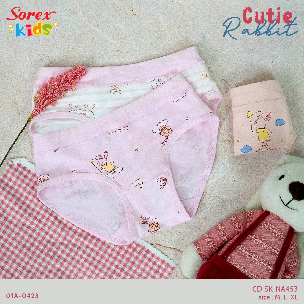 3 PCS CELANA DALAM ANAK PEREMPUAN SOREX KIDS NA 453