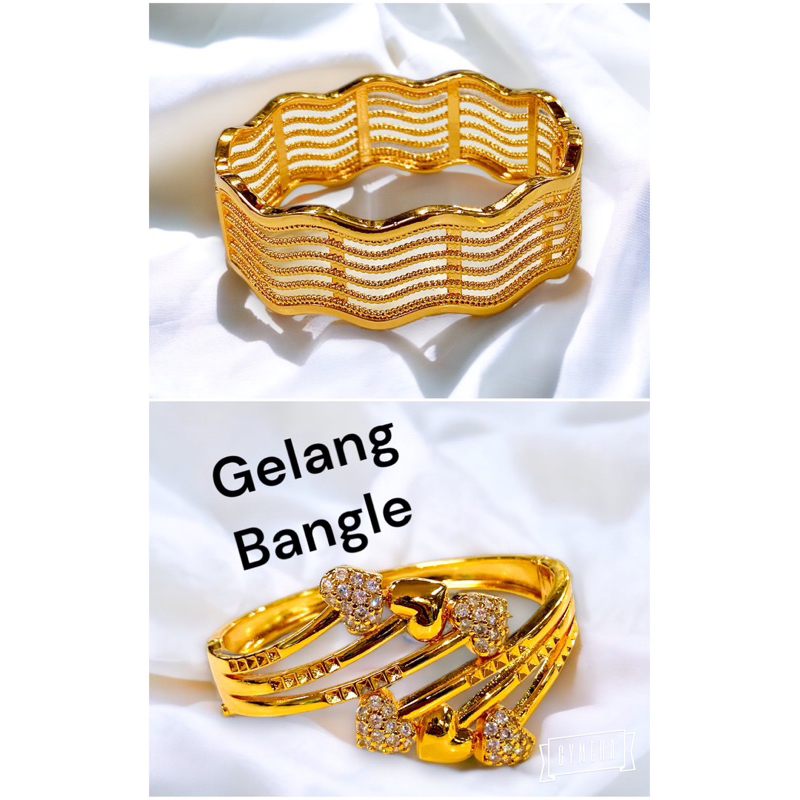 Gelang tangan wanita bangkok an gelang bangle lapis emas gelang dubai