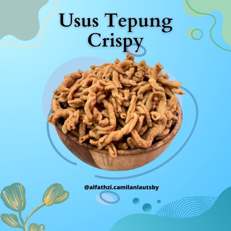 

(Camilan Laut Sby) Keripik Usus Tepung Crispy 250gr