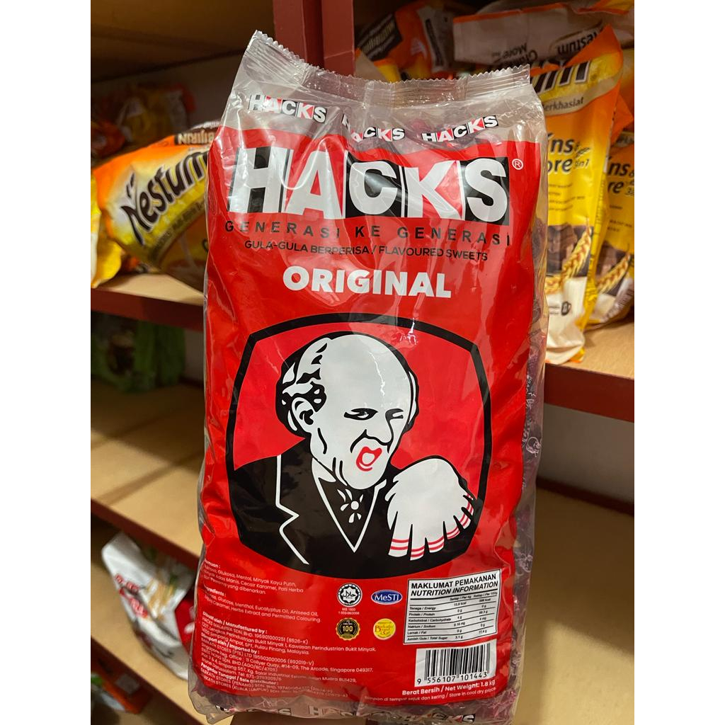 

Permen Hacks 1,8Kg ORIGINAL MALAYSIA