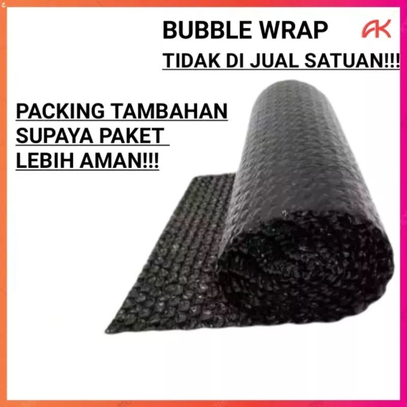 packing tambahan kardus dan Bublewrap