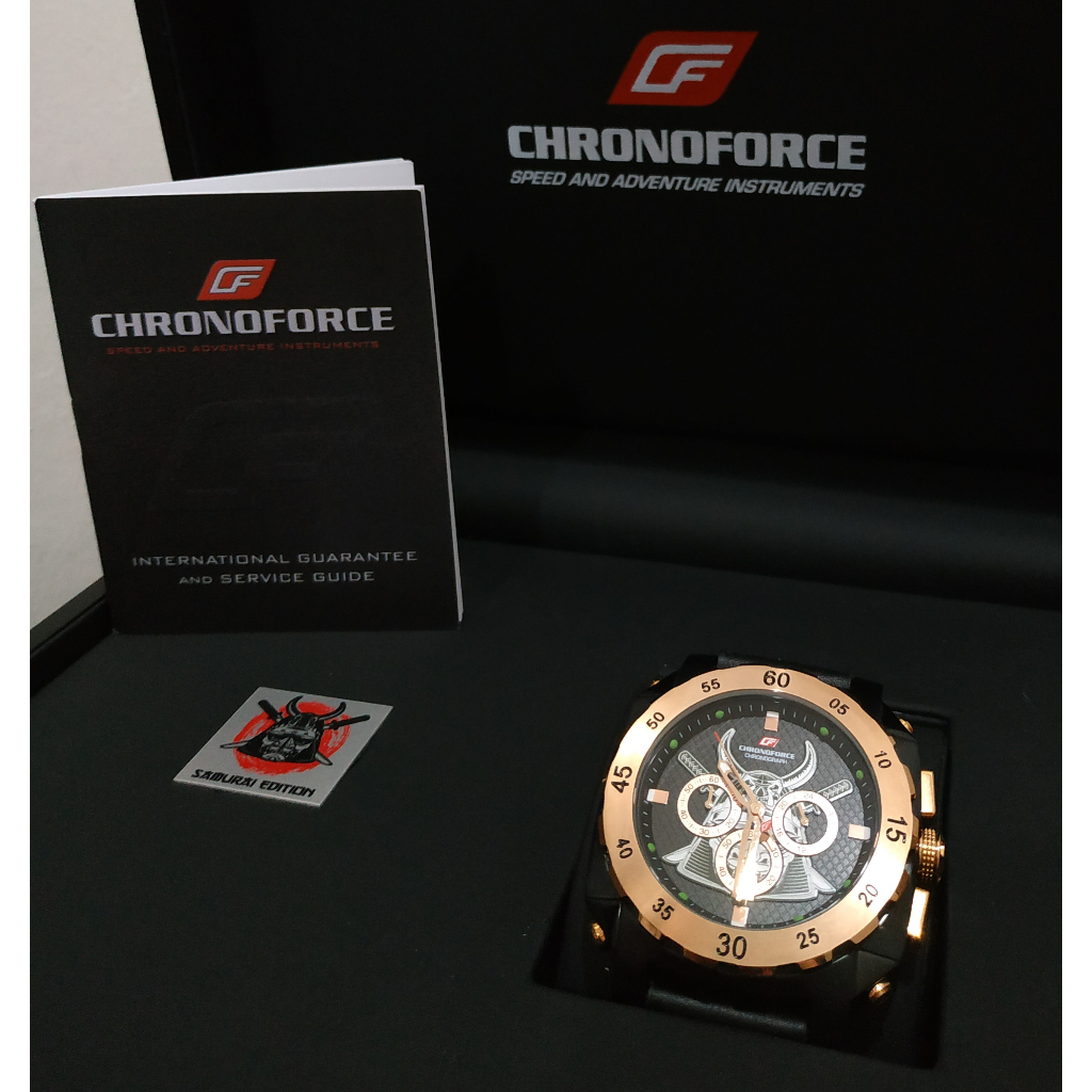 CS04 Chronoforce Jam tangan watch pria analog unisex ori aksesoris