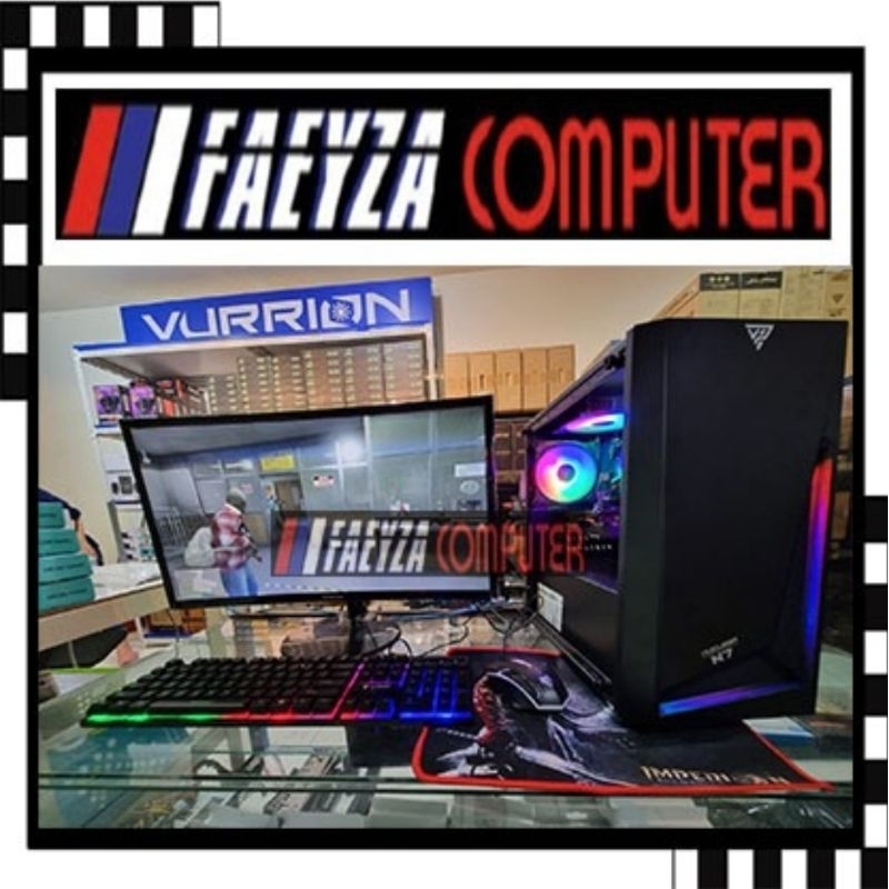 PC Gaming AMD RYZEN 3 3200G RAM 8GB DDR4 SSD 120GB HDD FULL GAME N APLIKASI