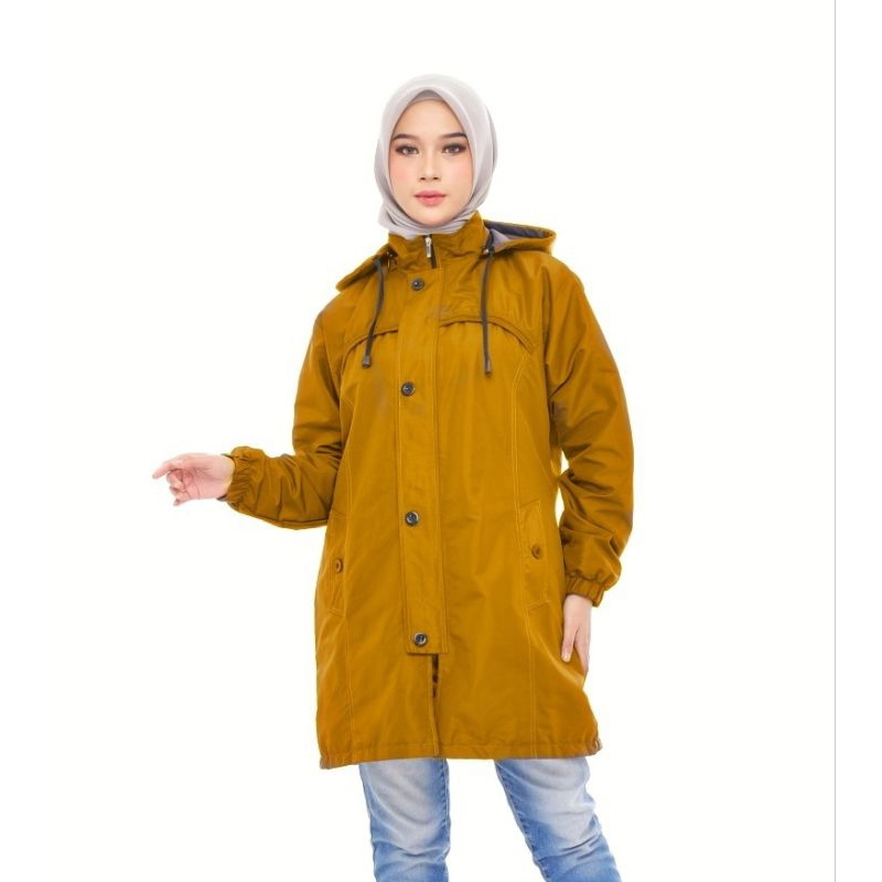 ANAPHA jaket parka syari muslimah jaket hijab hijabers jaket parka wanita panjang jacket hijaber syari