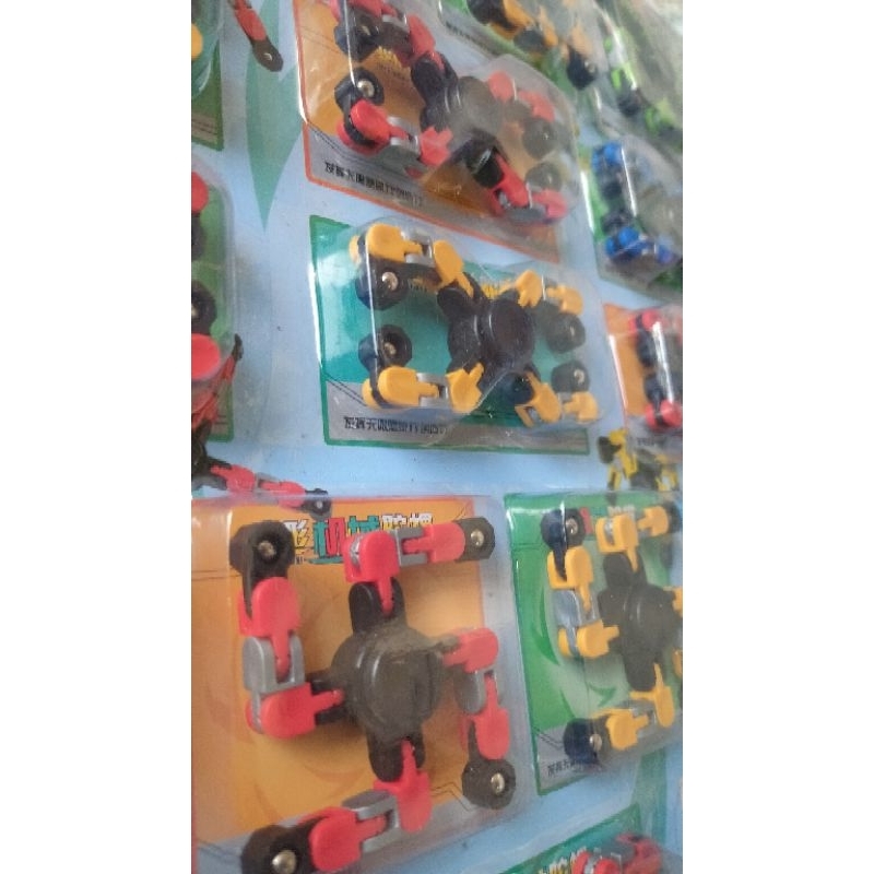 Set 20pc Spiner Robot Lembaran