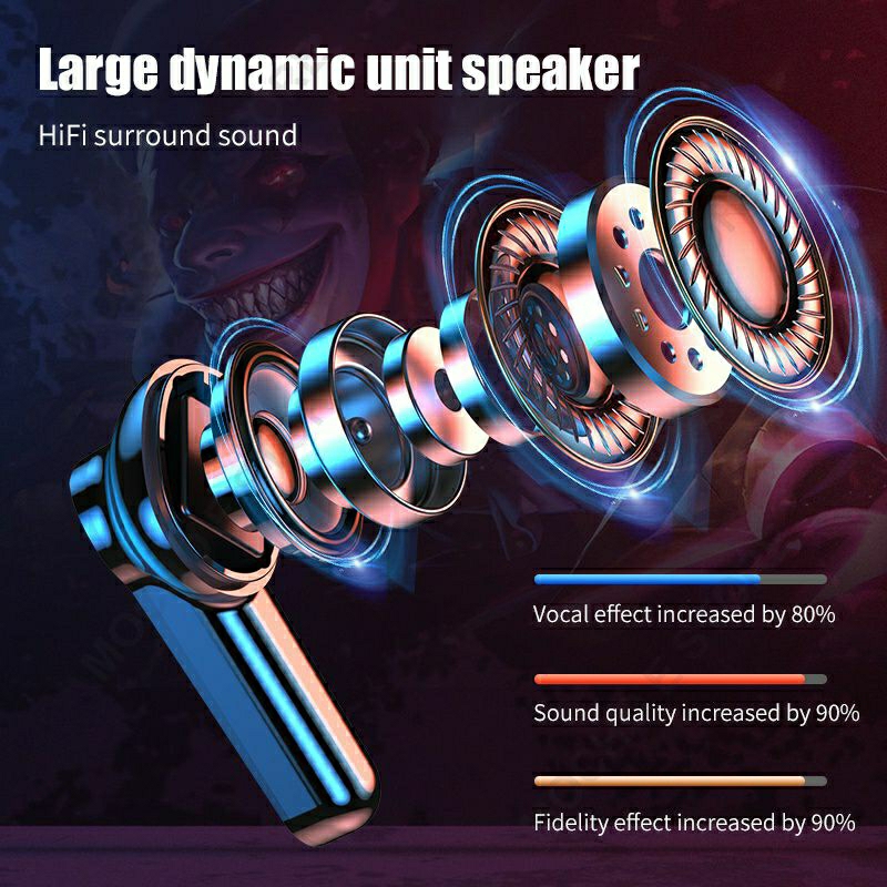 M28 LED DUAL MODE HEADSET BLUETOOTH WIRELESS TWS 5.1 - EARPHONE BLUETOOTH WIRELESS + POWERBANK 3600 MAH