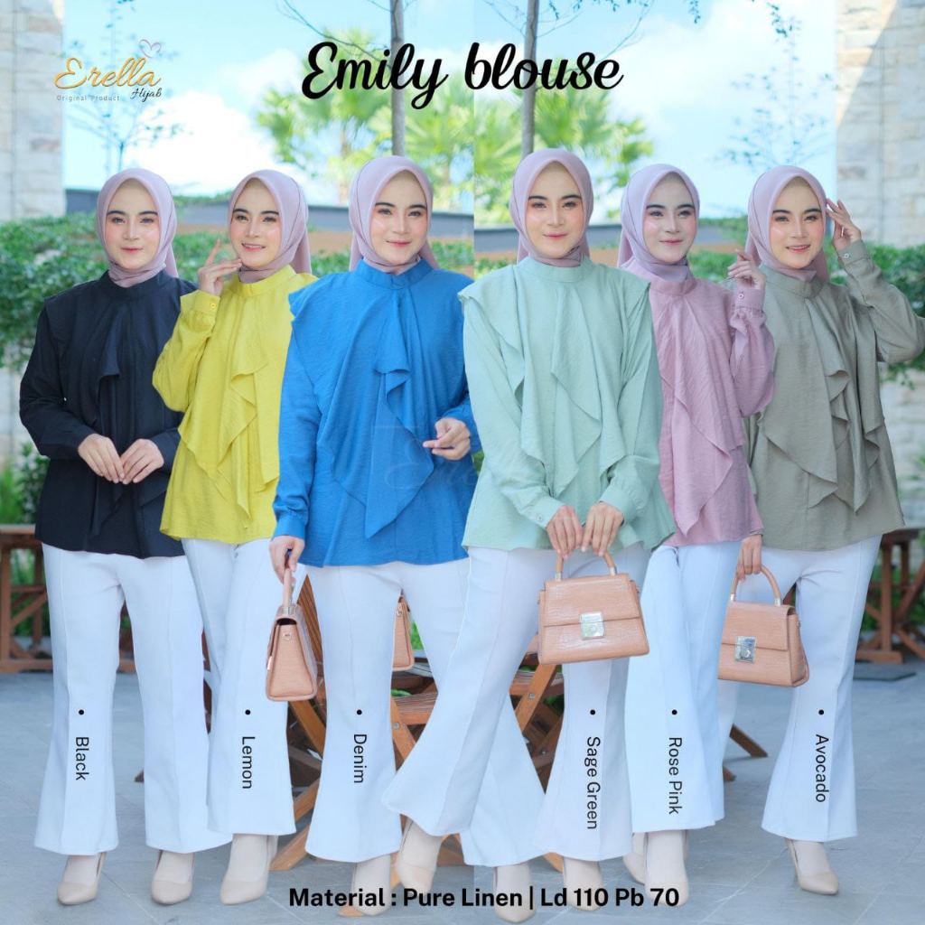 Emily Blouse by Erella Hijab