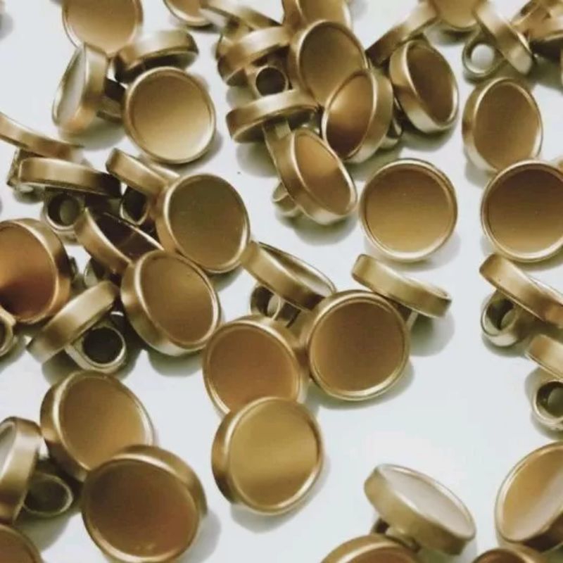 400 pcs  Kancing Baju Dove Cekung Elegant/ Kancing Jamur  ukuran 9mm/11mm/13mm/15mm/