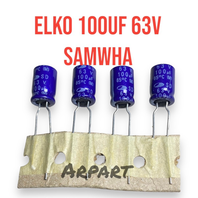 elko 100uf 63v ori samwa