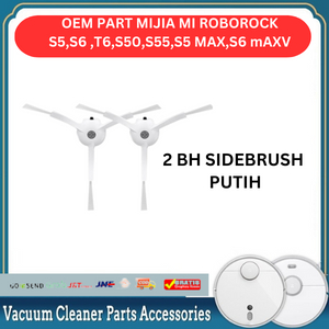 ROBOROCK MIJIA MI  ROBOT  S5,S6 ,T6,S50,S55,S5 MAX,S6 mAXV OEM MOP  MAINBRUSH SIDEBRUSH HEPA FILTER