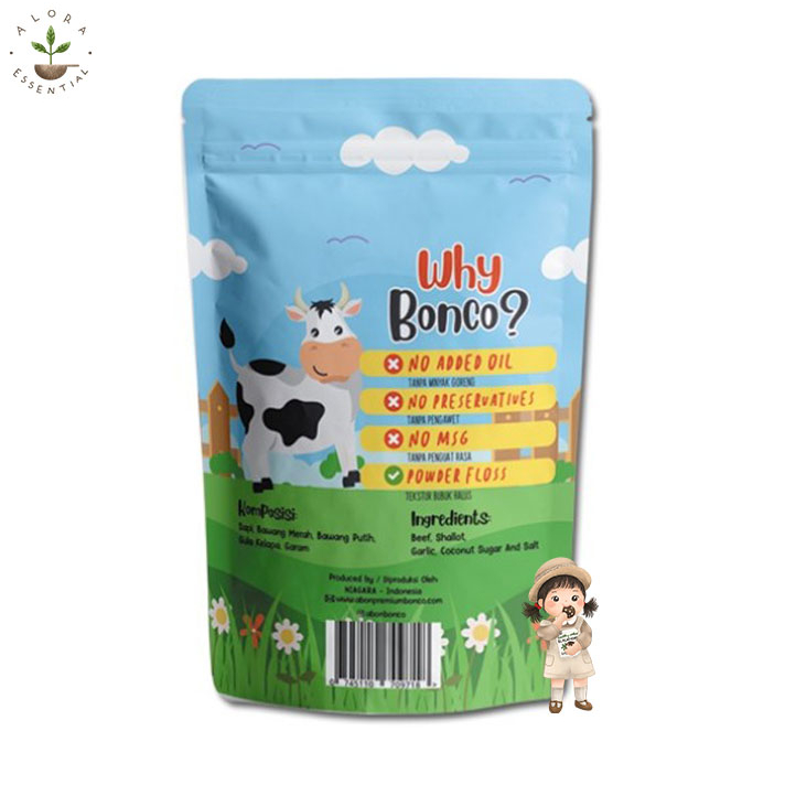 Bonco Abon Sapi 50gr - Bonco Abon Premium