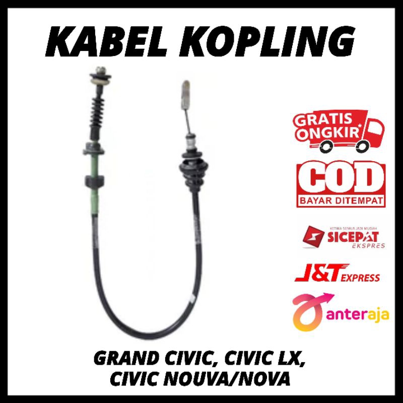 Kabel Tali Persneling Presneling Perseneling Kopling Grand Civic, Civic LX, Civic Nouva/Nova