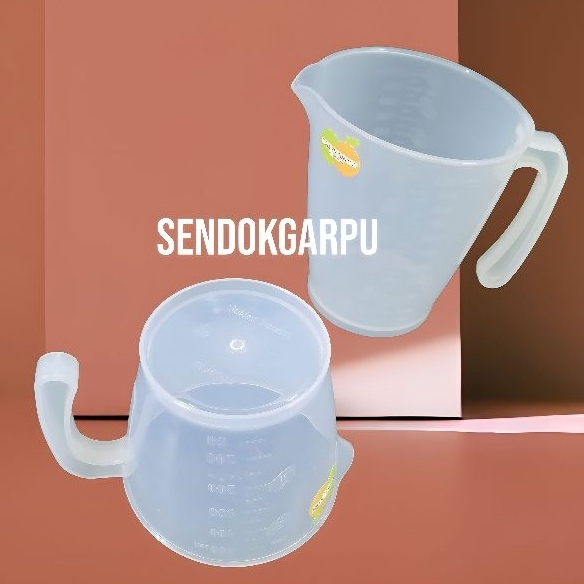 Gelas Takaran Golden Sunkist 500ml &amp; 1000ml Food Grade