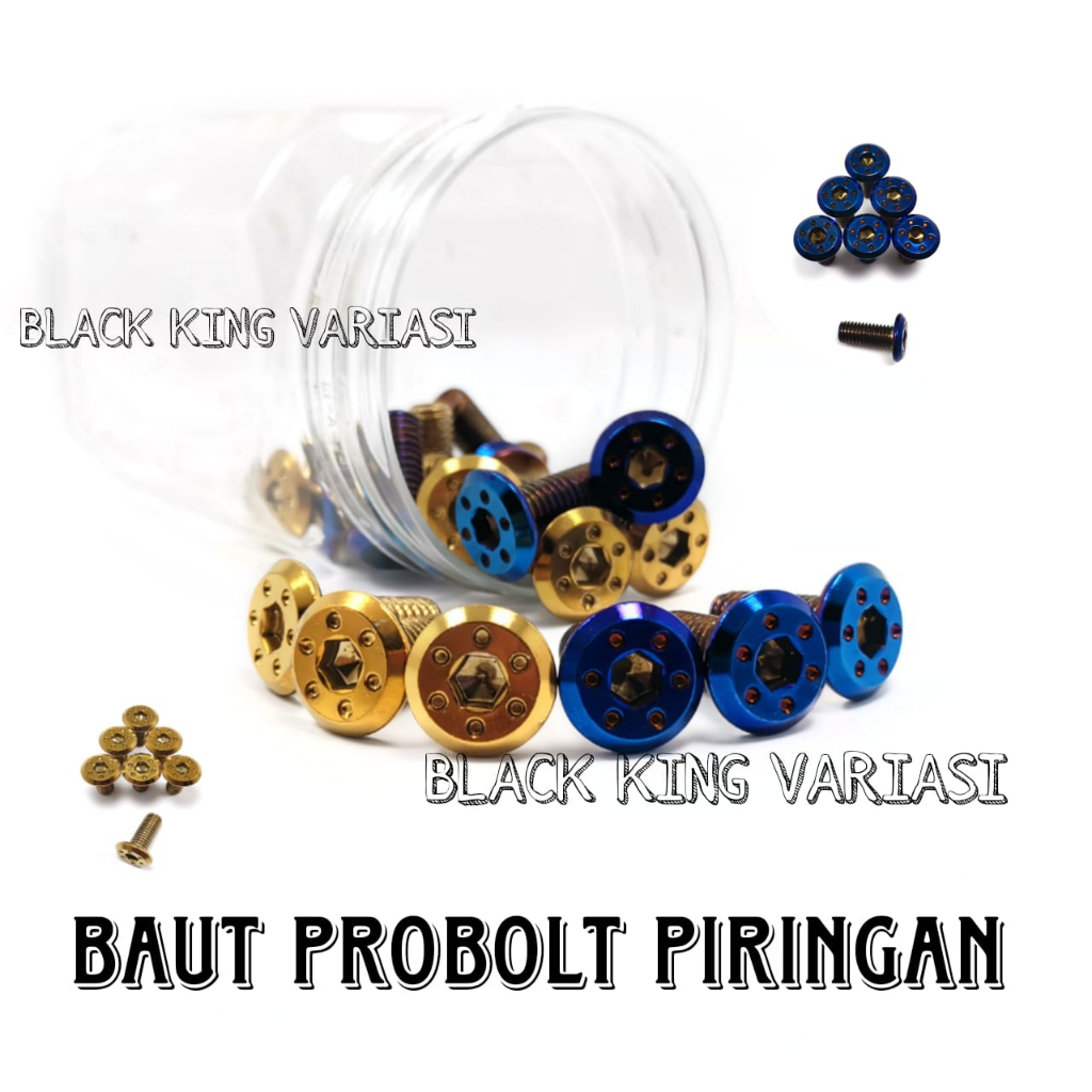 Baut Piringan Universal Baut Probolt Piringan Cakram Baut Motor Universal Baut Probolt Disc Knock Stainless Heng