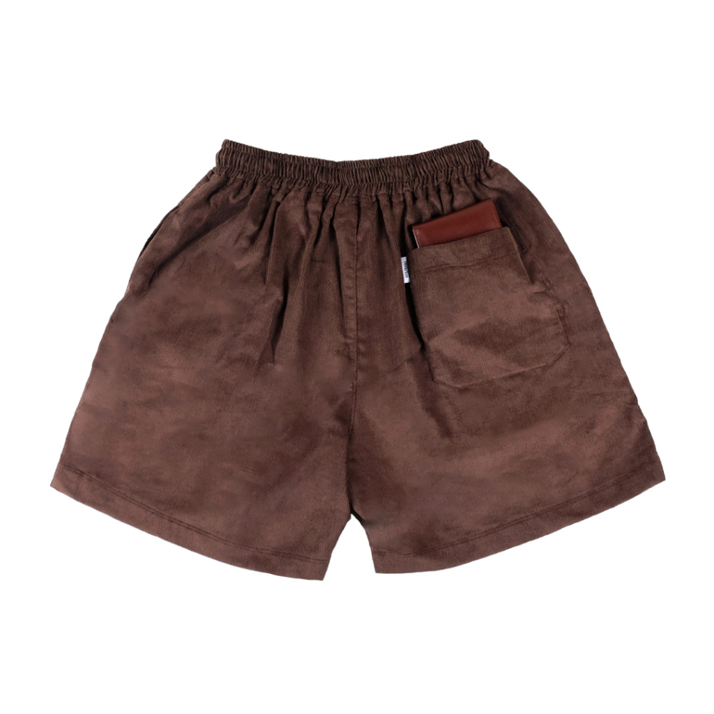 Revartco Brown Corduroy Shorts