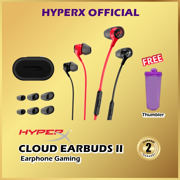 HyperX Cloud Earbuds II / Cloud Earbuds 2 Earphone Gaming Headset