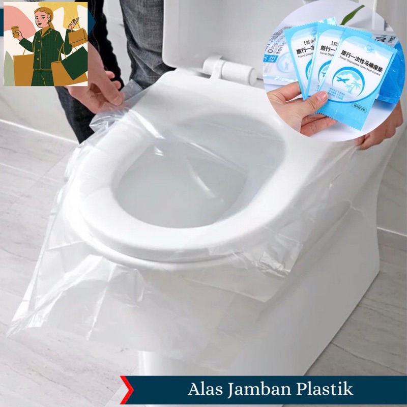 TISSUE ALAS DUDUK CLOSET TOILET SEAT COVER | TRAVEL TOILET SEAT COVER ALAS DUDUK