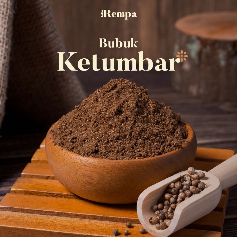 

Ketumbar Bubuk 100% Murni / Coriander Powder