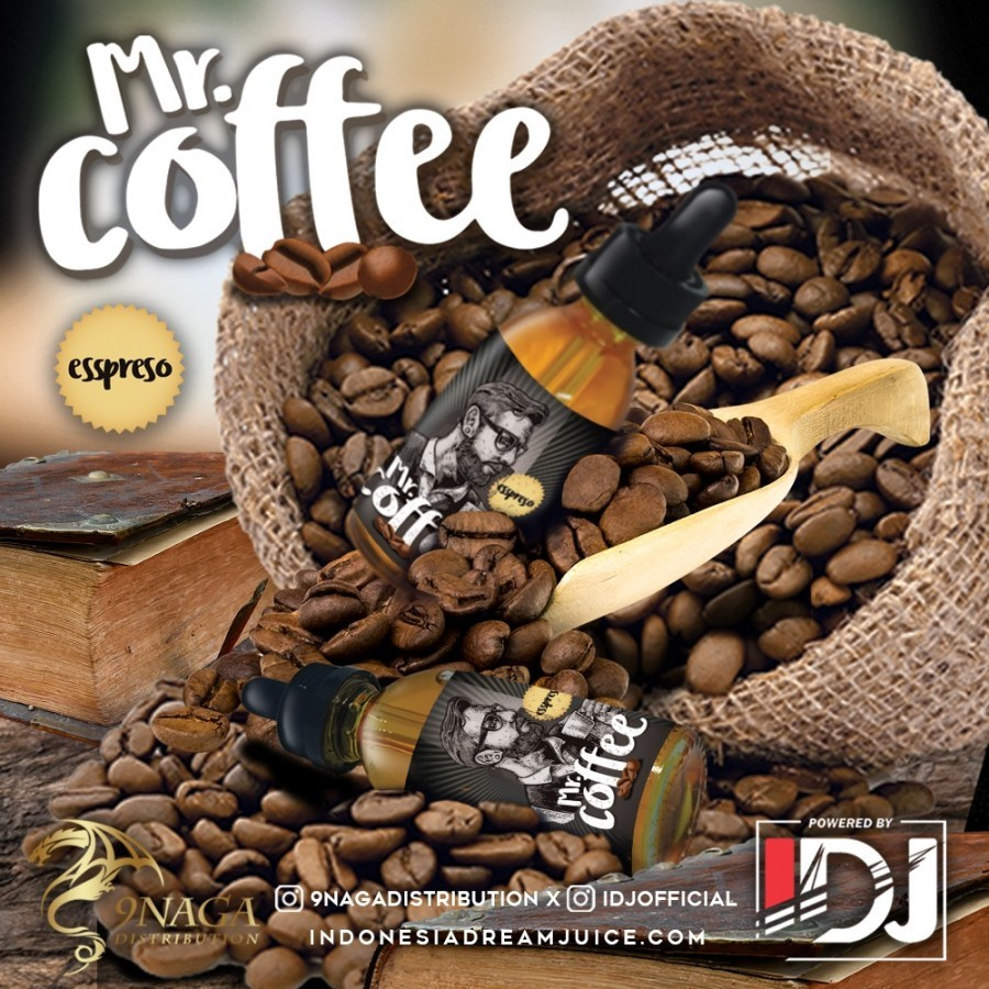 Liquid IDJ Mr Coffee Esspreso 60ML by IDJ x 9Naga / MR Coffee Espresso