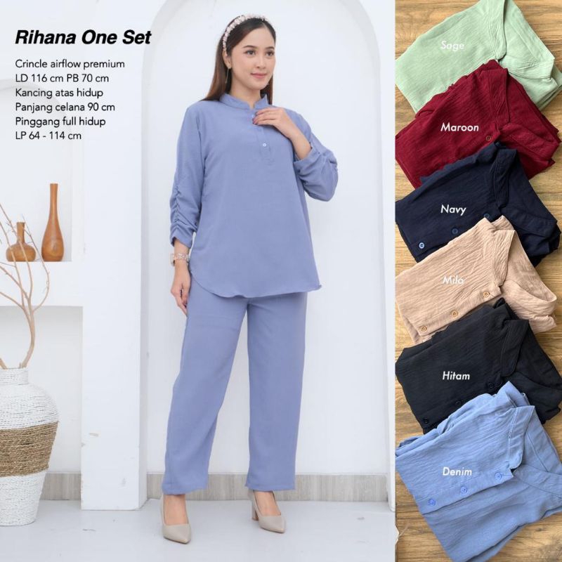 Setelan Airflow - RIHANA ONE SET //JF703