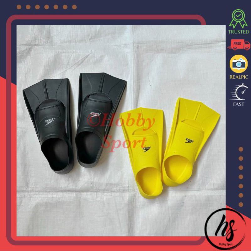 Kaki Katak Speedo Pendek Sepatu Renang Diving Swimming Fin Snorkling