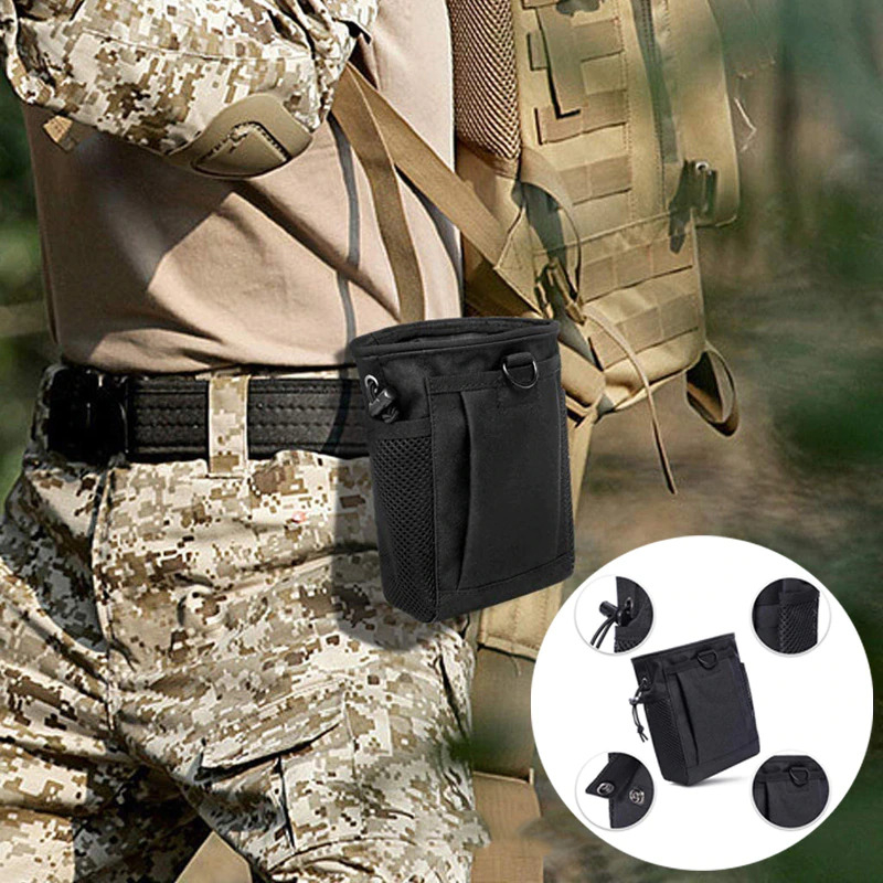 Tas Pinggang Portable Tactical Waistbag Army Look - B1526