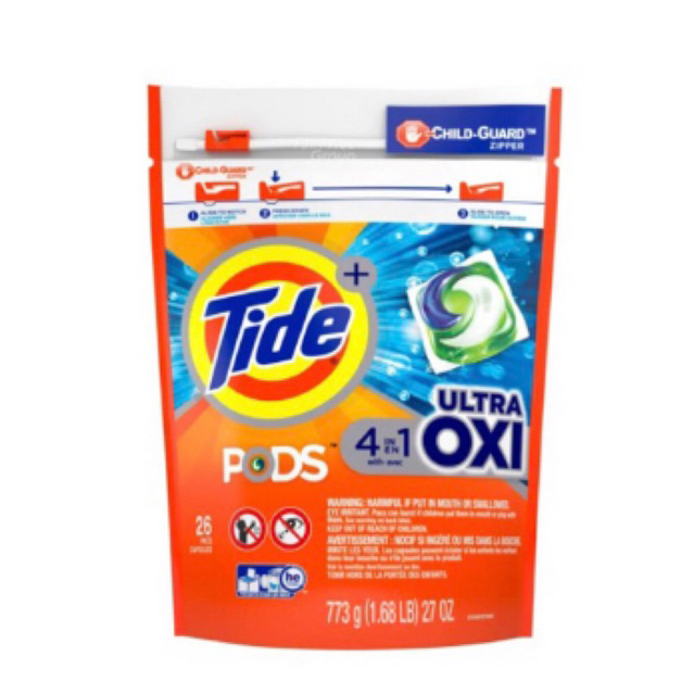 [Ready Stock] Tide Pods Ultra OXI Made In USA