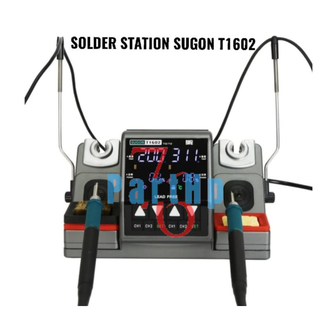 Sugon T1602 Station Solder T12 Pegangan Dua Station Pengerjaan t1602