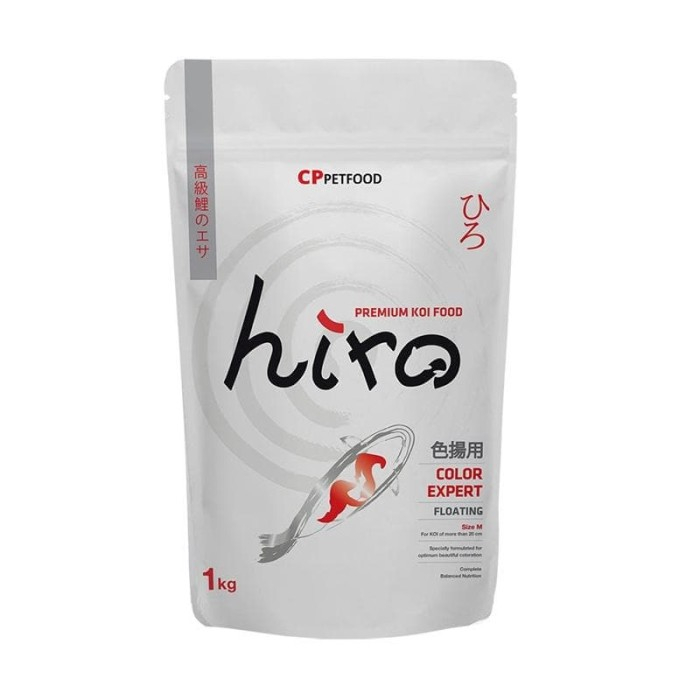Hiro Premium Color Expert 1 kg Makanan Ikan Koi Pelet Ikan Koi