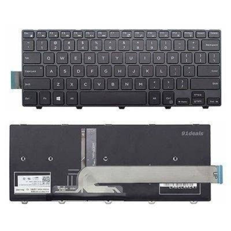 Keyboard Dell Inspiron 14-3000 3441 3442 3446 3448 3451 3452 Backlit