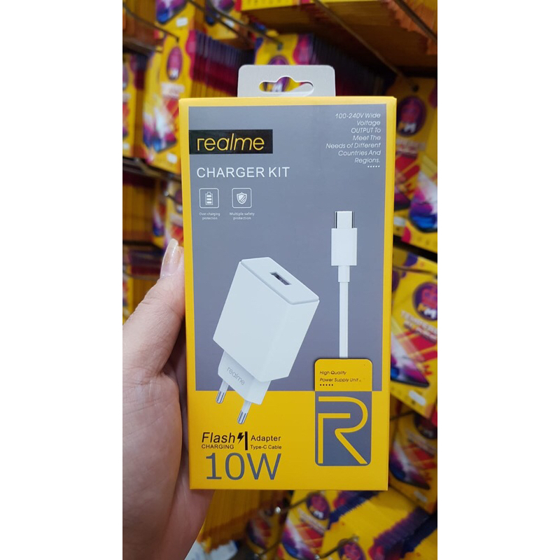 CHARGER REALME 10W. 20W MICRO/TYPE-C 2A SUPER VOOC