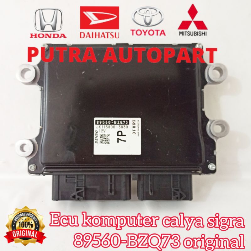 ecu komputer calya sigra 89560-BZQ73 original